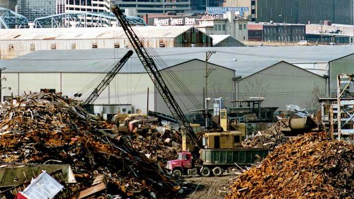 From Steiner-Liff to PSC Metals, Nashville scrap metal processor over the years