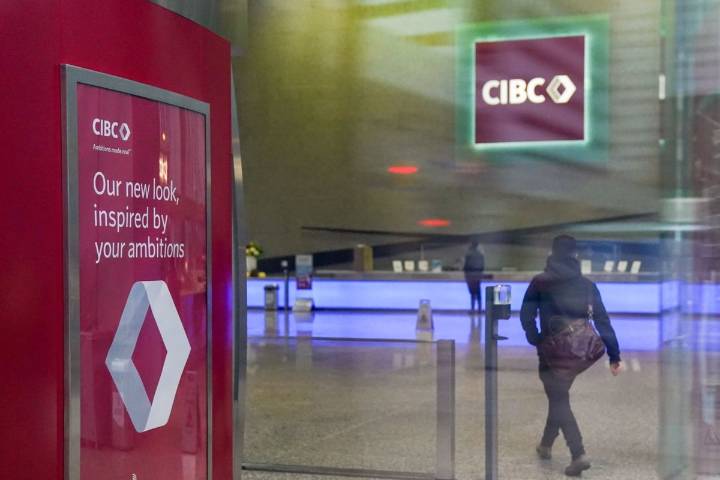CIBC reports third-quarter profit rose to $2.10 billion, revenue also up