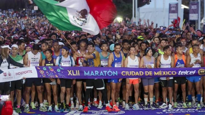 Los atletas etíopes ganan el Maratón de la Ciudad de México; participaron 30 mil corredores