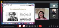 Especialista en estudios feministas y de género imparte conferencia sobre violencia de genero