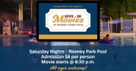Catch a dive-in movie at Reaney Park Pool Saturday night