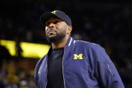 Justice Haynes Clarifies Michigan RB Room Stance as Sherrone Moore Receives Bad Preseason News Michigan Wolverines' Justice Haynes in conversation with the media drops major RB locker room confession 