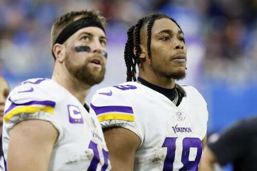 Vikings bring back veteran Adam Thielen for WR depth in trade with the Panthers