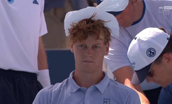 Insólito: Jannik Sinner se retiró de la final del Masters 1000 de Cincinatti