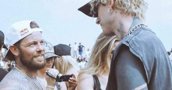 Pro skater Ryan Sheckler reunites with MGK in Cleveland for Street League Skateboarding event