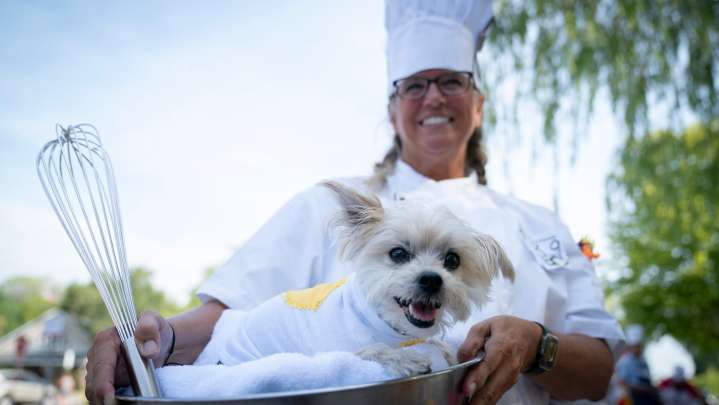 The annual Northport Dog Parade was a howl