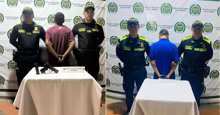 Arma modificada para causar letalidad y droga incautada en La Tebaida