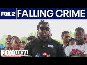 Detroit's falling crime rate due to novel approach