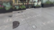 Evansville councilwoman's business front reportedly vandalized by chalk message