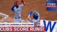 CUBS POSTCAST: The Chicago Cubs lineup FINALLY shows up, and the Cubs crush the Cardinals 9