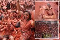 Inside La Tomatina, the ‘world’s biggest food fight’ in Spain: Photos
