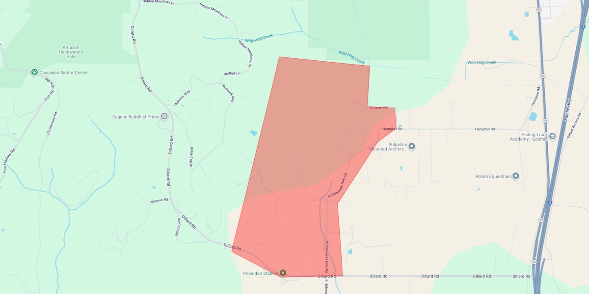 Wildfire southeast of Eugene triggers ‘Go Now’ Evacuation orders