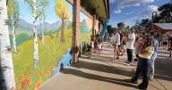 Pine Forest unveils new mural for early