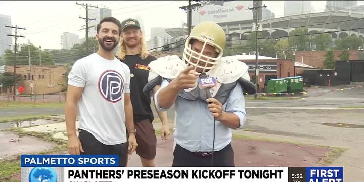 Panthers' preseason kickoff in Charlotte