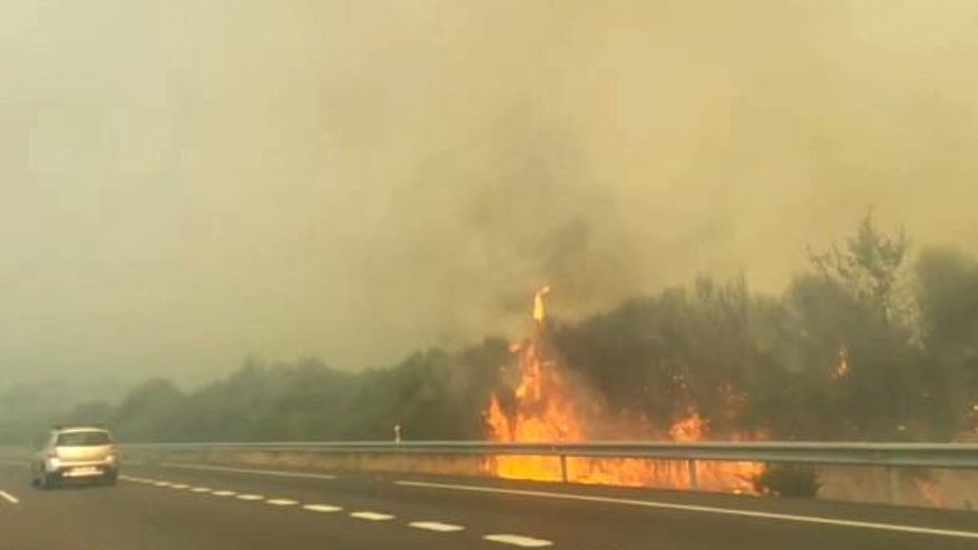 Incendios forestales en Galicia, en directo | El fuego de A Fonsagrada, el único que queda activo, arrasa 120 hectáreas