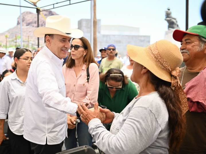 Proyecta Durazo a Guaymas como centro logístico del noroeste con modernización de vialidades, mercado municipal y obras hídricas