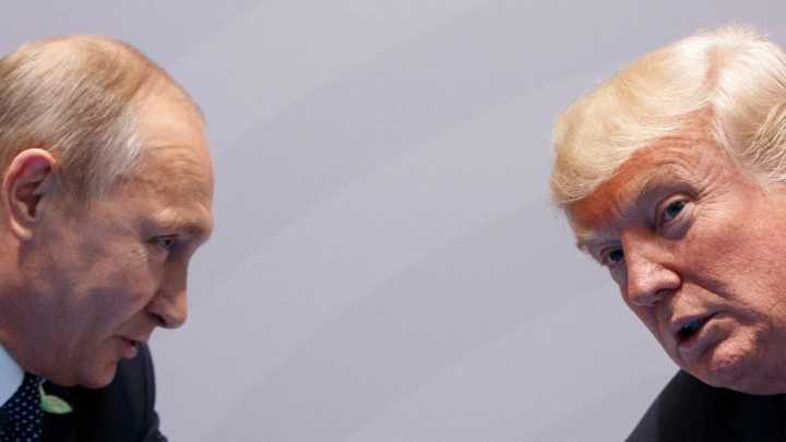 Trump and Putin meet on military base in Alaska for summit on Russia