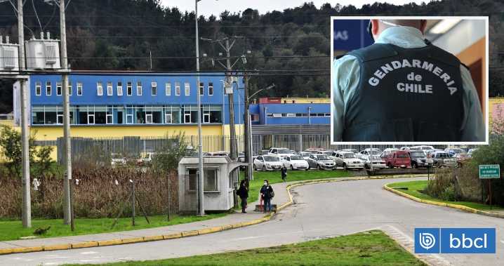 Suspenden a gendarme condenado por golpiza a recluso en la cárcel de Valdivia