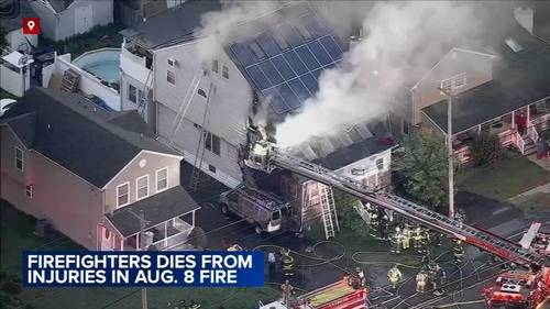 Pennsylvania firefighter dies from injuries sustained while battling fire in Croydon