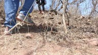 ‘Buscadoras’ hallan osamenta en fosa clandestina cerca de Higueras del Conchi
