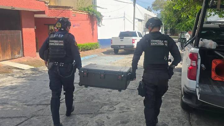 Desactiva SSP dos granadas de fabricación militar en Zacapu