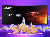 The $350 Acer Nitro 34-inch Widescreen LED Monitor is on sale for 34% off at Target