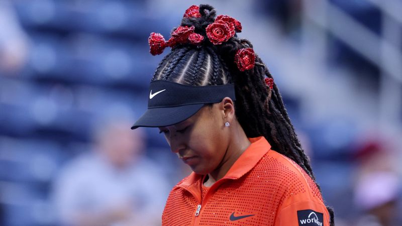 Naomi Osaka debuts elaborate rose-themed outfit in opening US Open win, shows off ‘Billie Jean Bling’ Labubu mascot