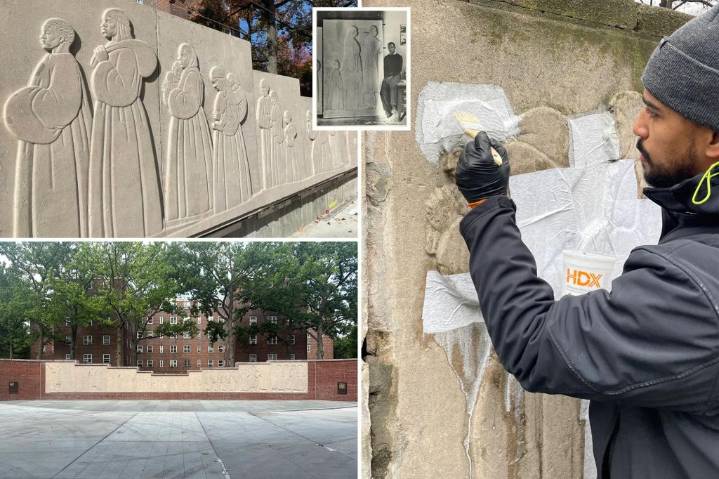 Historic treasure at NYCHA housing complex is restored