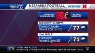 Nebraska game day forecast: Expect partly cloudy skies to open the season in Kansas City
