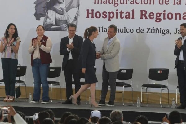 Defiende Sheinbaum a Lemus de abucheos en Jalisco