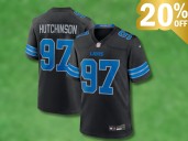 Fanatics has slashed 20% off Aidan Hutchinson alternate Lions jerseys plus free shipping promo