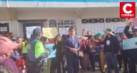 Huancayo: escolares exigen reconstrucción de muro caído en la I.E. 30240 de San Agustín de Cajas (VIDEO)