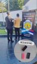 Cámaras de seguridad lo delataron, el Comando lo detuvo y secuestró en su poder lo robado