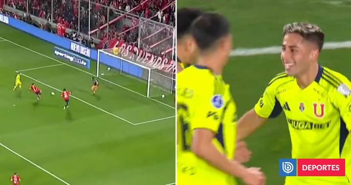 Golpeó primero La U y reaccionó Independiente: el gol con VAR de Assadi que ilusiona a los azules
