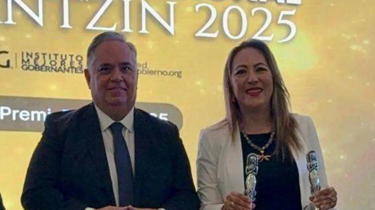 DIF Municipal de Parral recibe el Premio Internacional Tonantzin 2025