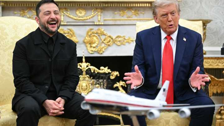 Zelensky wins major concessions from Trump at peace talks after turning up in suit following THAT dressing down