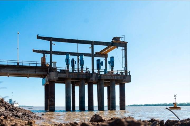 Agua: se reanuda la capacidad operativa plena en Toma Nueva tras las reparaciones