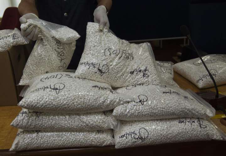 Incautación de 900 kilos de metanfetamina en Chiapas