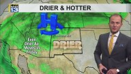 Drier and hotter weather moving into New Mexico