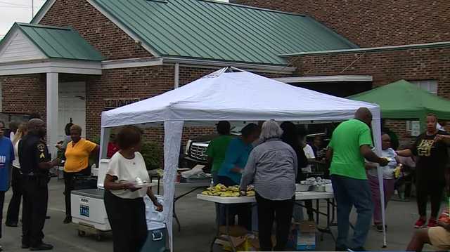 Birmingham's Titusville community celebrates National Night Out to bring police, neighbors together