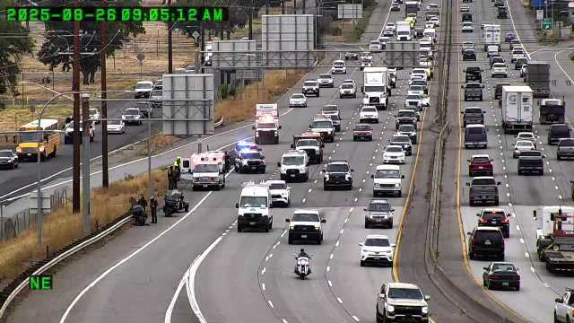 Crash on I-90 near SR 290 Hamilton Street causes traffic delays