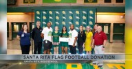 Santa Rita High School girls flag football receives $2,500 donation