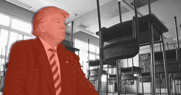 Trump Promotes 'America First' Litmus Test for 'Blue State' Teachers