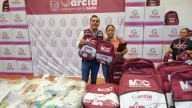 Entrega Manuel Guerra Cavazos más 15 mil paquetes de útiles escolares en García