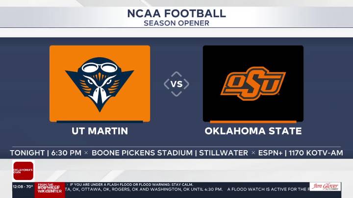 Oklahoma State's 2025 football schedule: Cowboys begin season against UT Martin, Oregon, then Tulsa