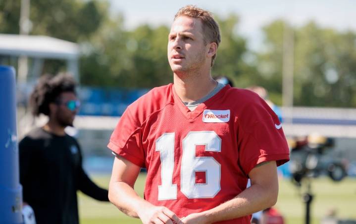 Jared Goff says Taylor Swift caused his phone to blow up for hours