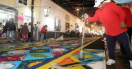 Huamantla celebra la “Noche que Nadie Duerme”, un tapiz de arte y devoción