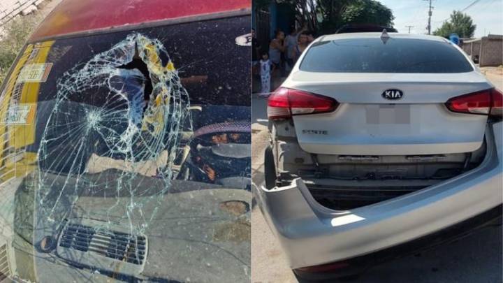 Arrestaron a dos por causar daños a autos