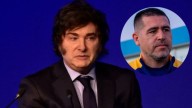 Javier Milei volvió a cargar contra Juan Román Riquelme: "Creo que al presidente de Boca lo eligió un hincha de River"