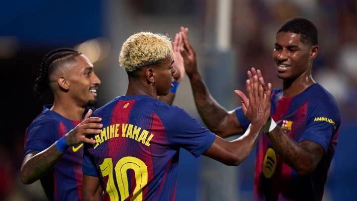 El Barça se divierte y golea al Como para conseguir el primer Joan Gamper de Hansi Flick